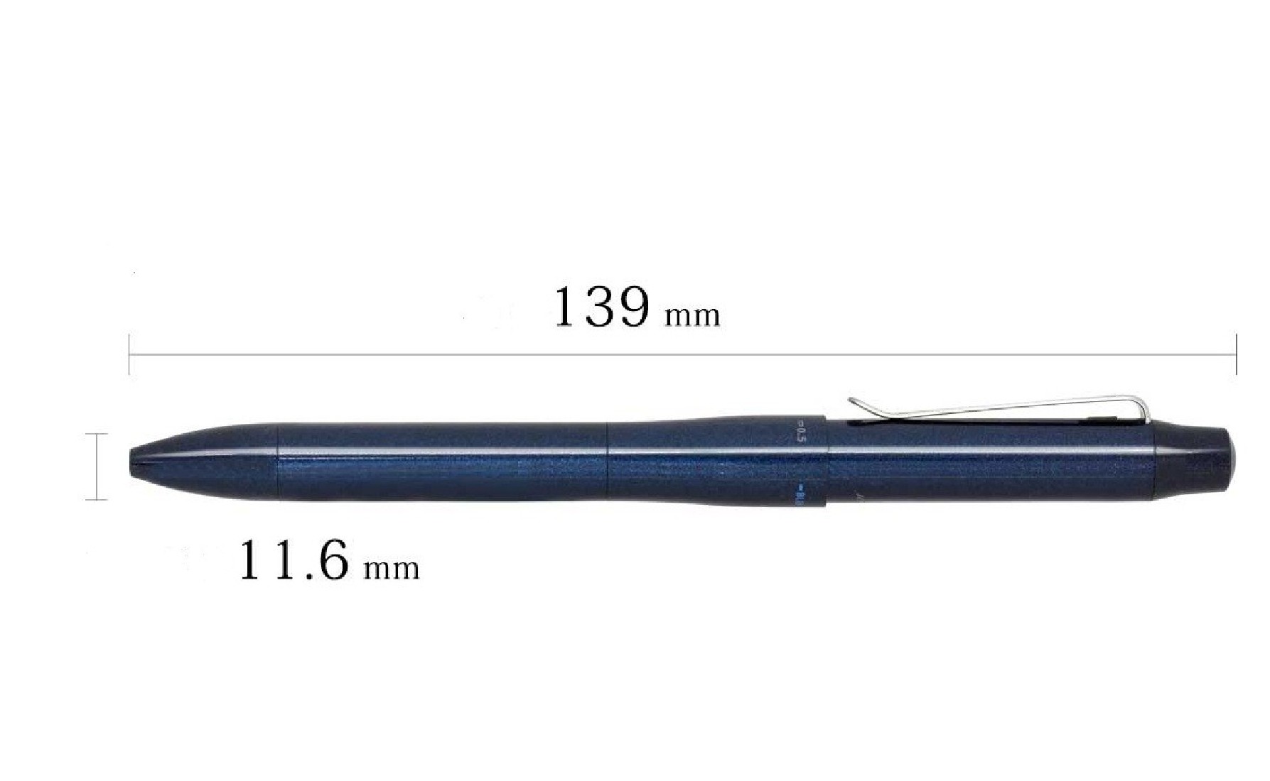 Uni Mitsubishi Multifunction Pen Jetstream Prime 3 ballpens  and 1 mechanical pencil 0.5 Dark Blue