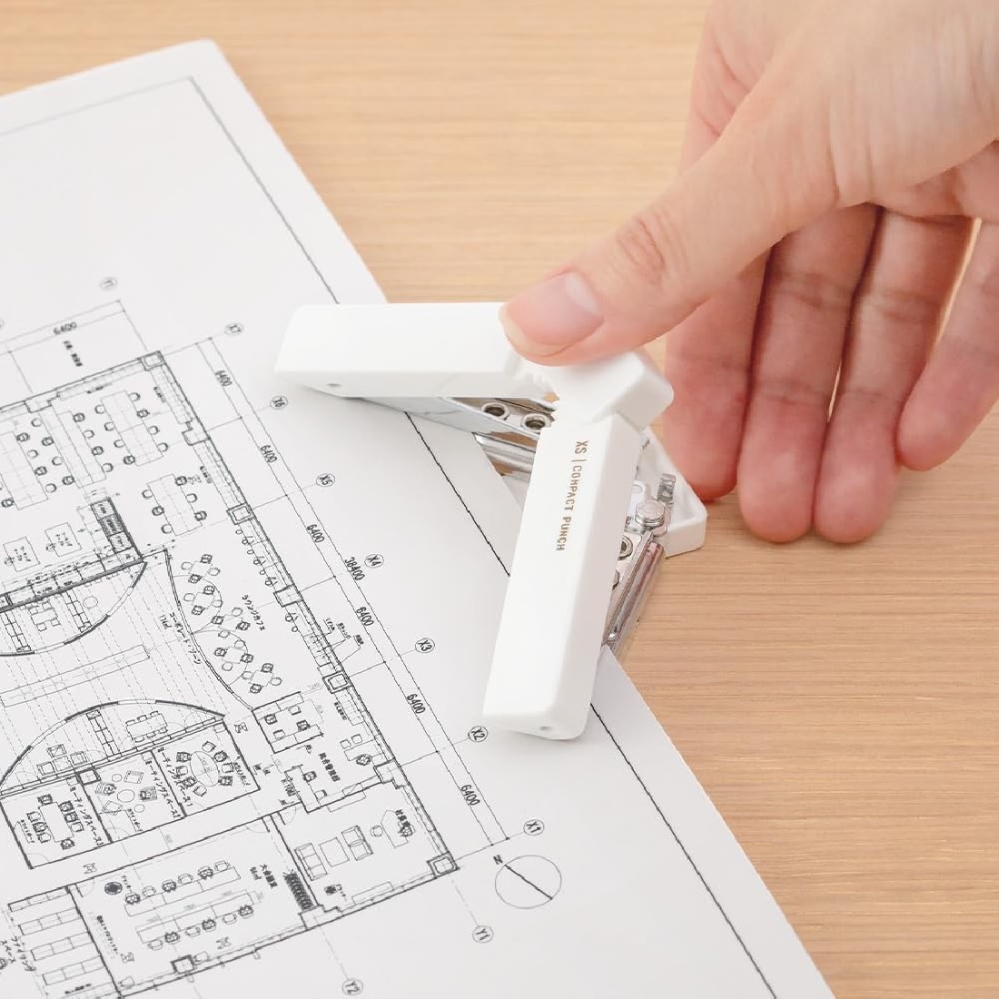 Midori XS (extra small) Compact Punch White  35545006