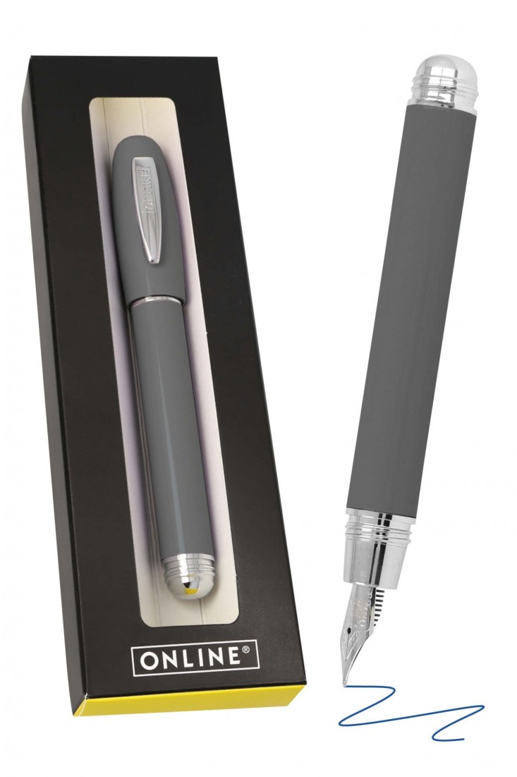 Online Highway Anthracite fountain pen 38289