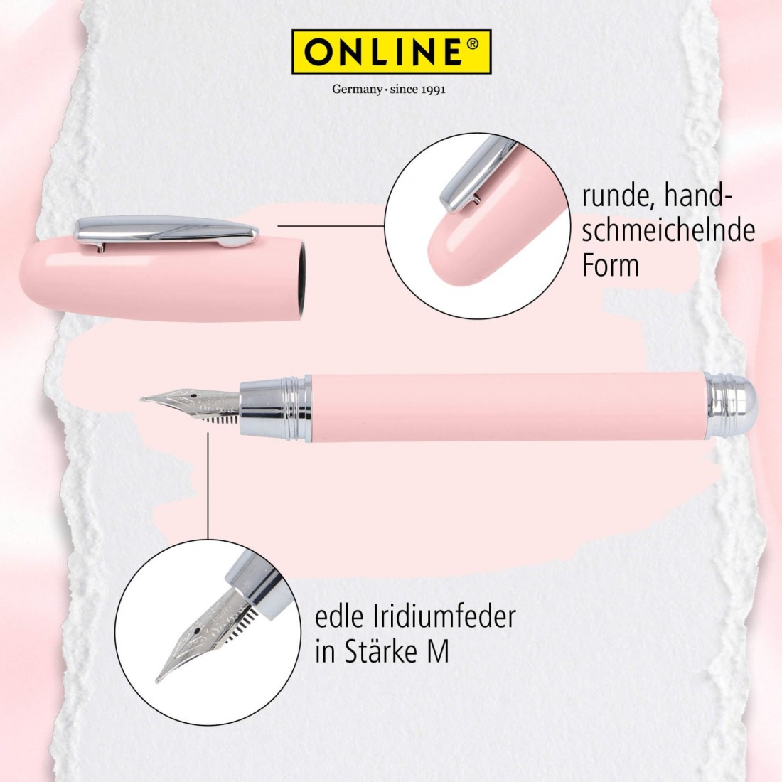 Online Highway Rose fountain pen 38285