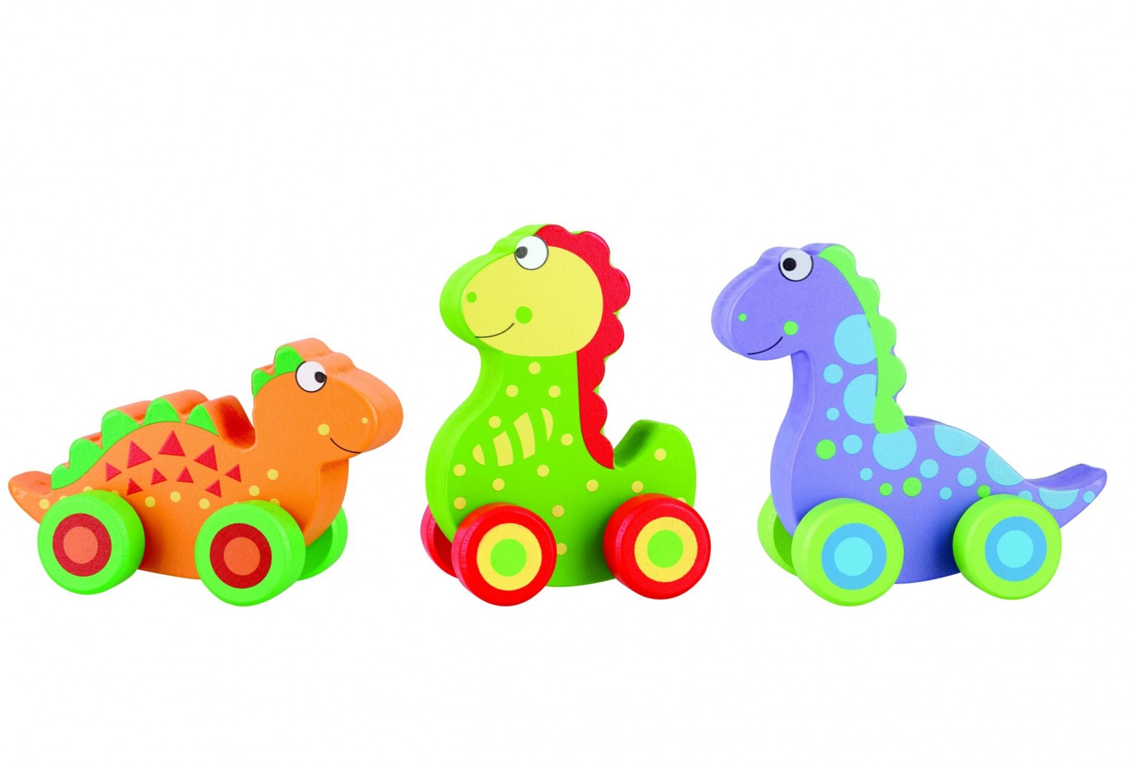 Ξύλινο παιχνίδι Οι Πρώτοι Μου Δεινόσαυροι 07403  Orange Tree Toys