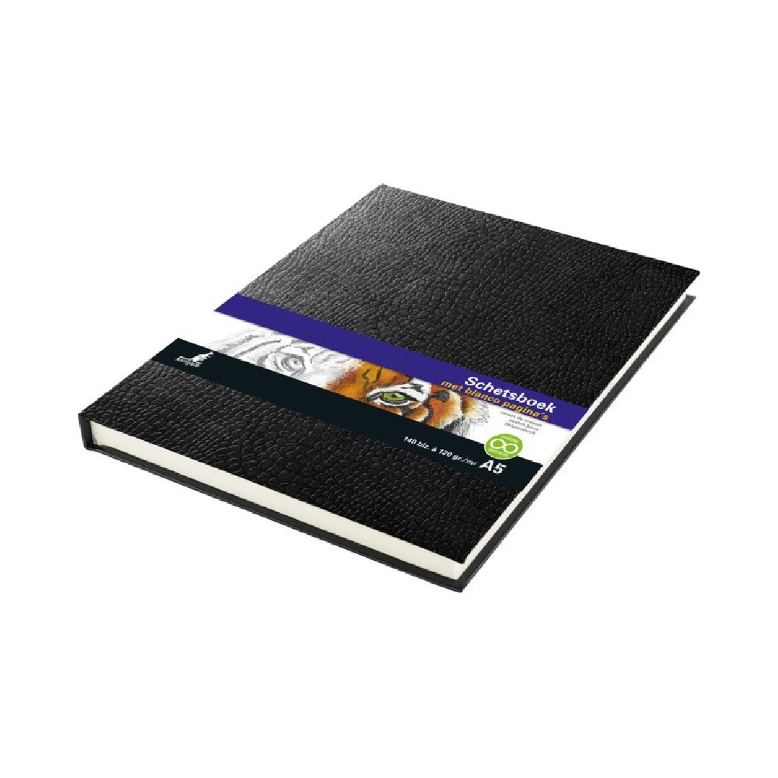 SKETCHBOOK A3 120gr 140s Black 5322 Kangaro