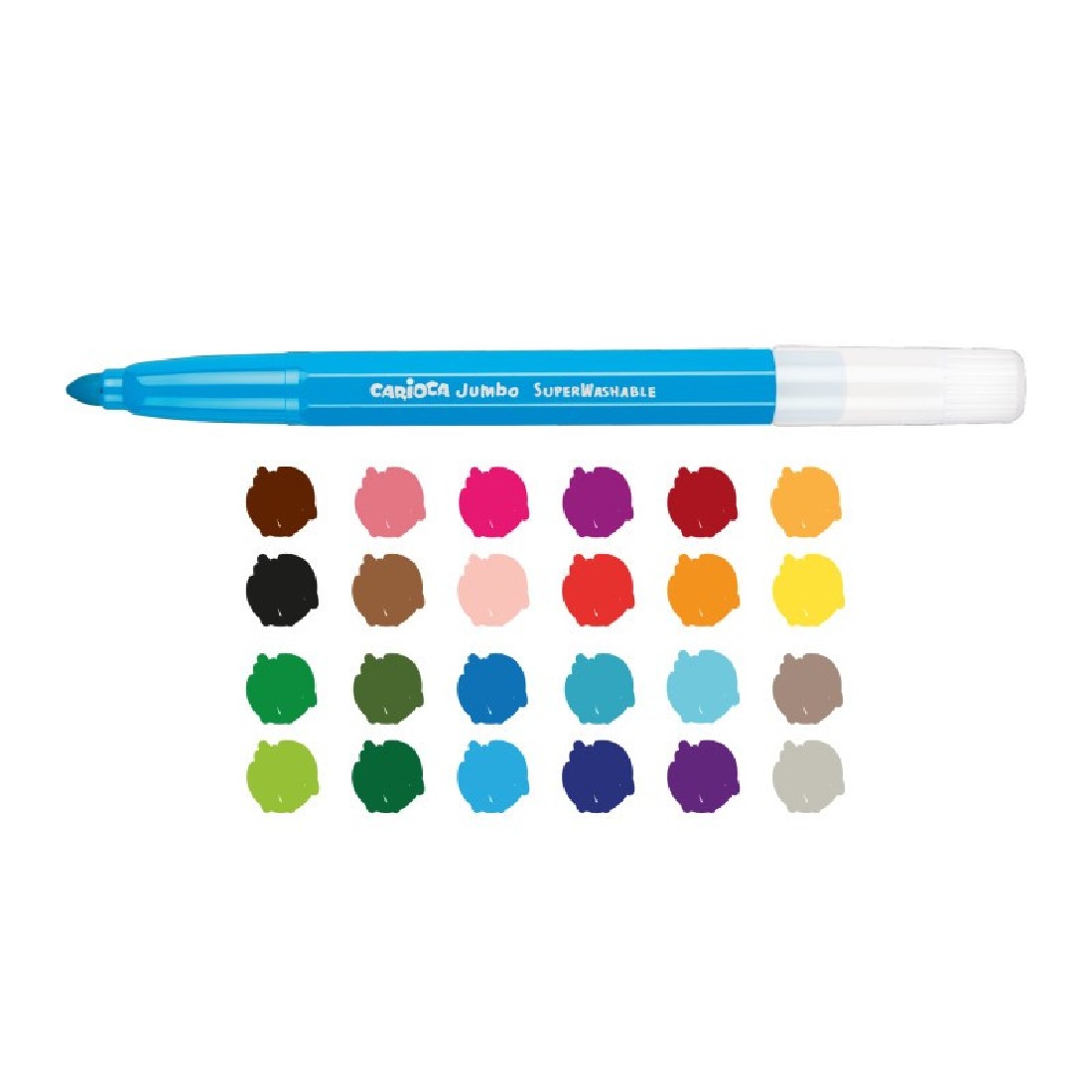 Μαρκαδόροι Jumbo/30 41259 Carioca