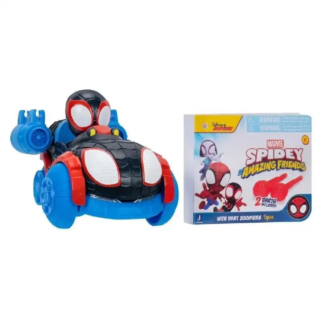 Spidey – Όχημα 12,5cm με φιγούρα Εκτοξευτής Ιστού (JWS00287-C)