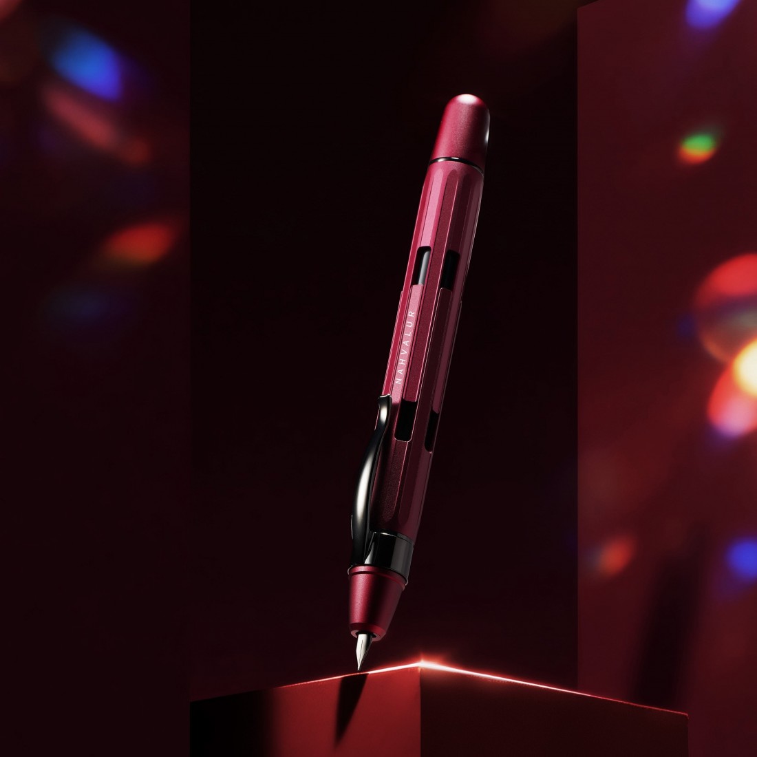 Nahvalur Eclipse Ruby Fountain Pen