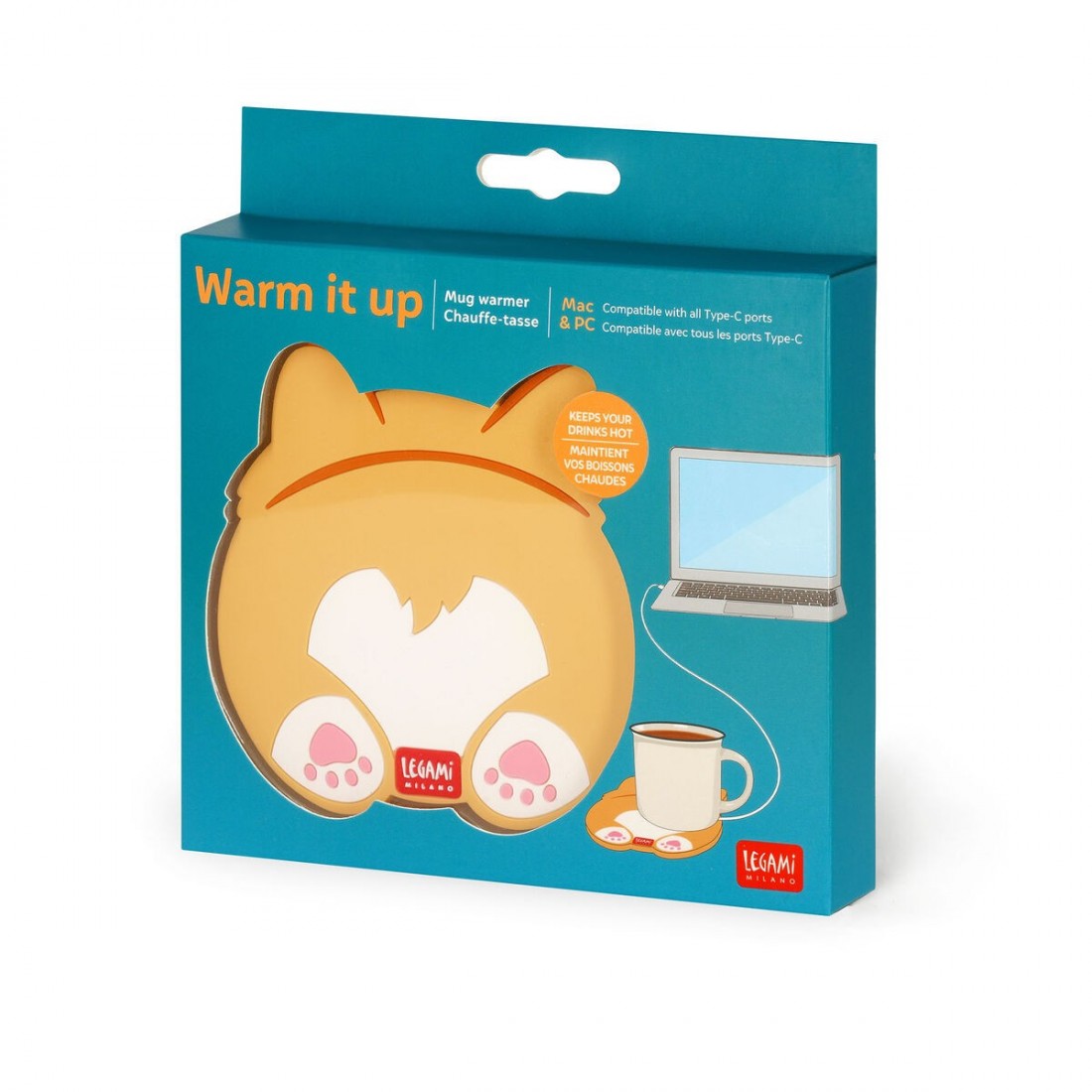 Mug Warmer corgi Legami