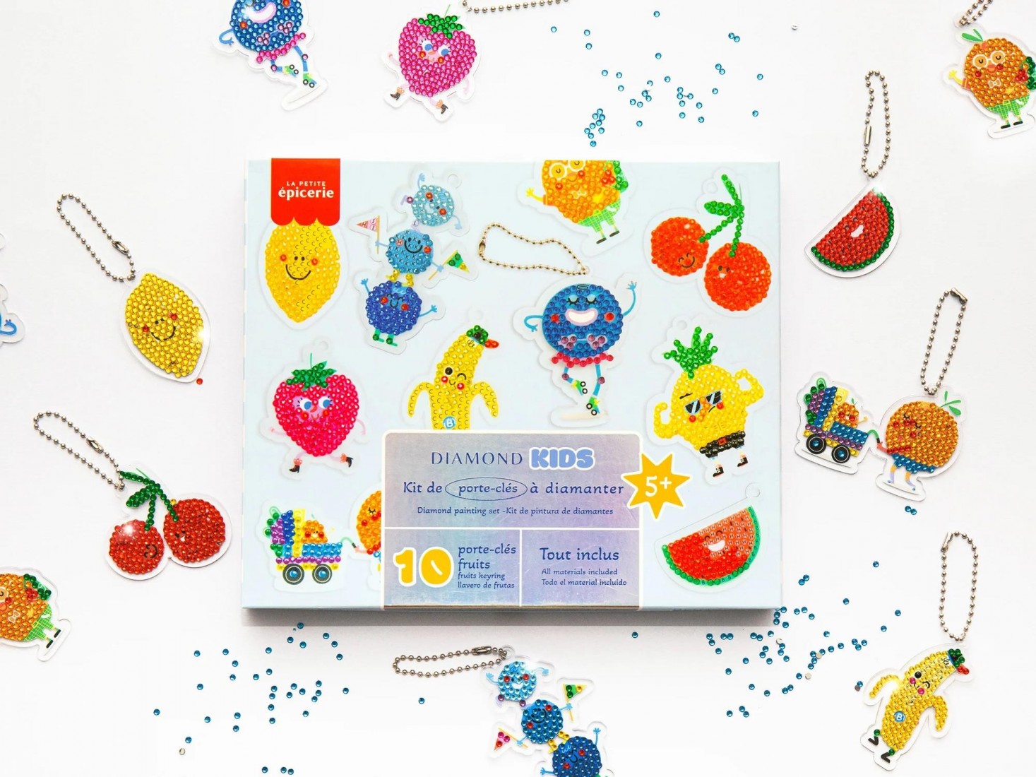 Diamond Painting kids - porte-clés 353003 La Petite Epicerie