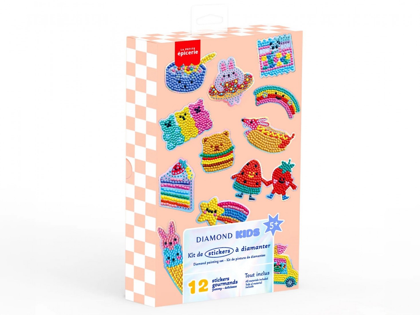 Diamond Kids- Stickers Yummy 353001 Le Petite Epicerie