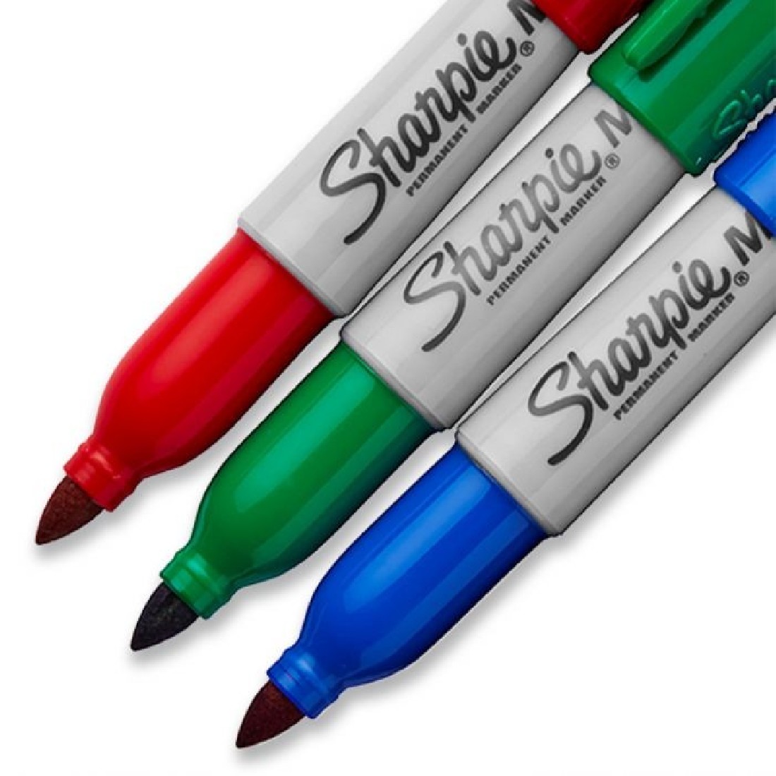 Sharpie Permanent Marker Fine Point Mini 3 Pack Assorted Colours