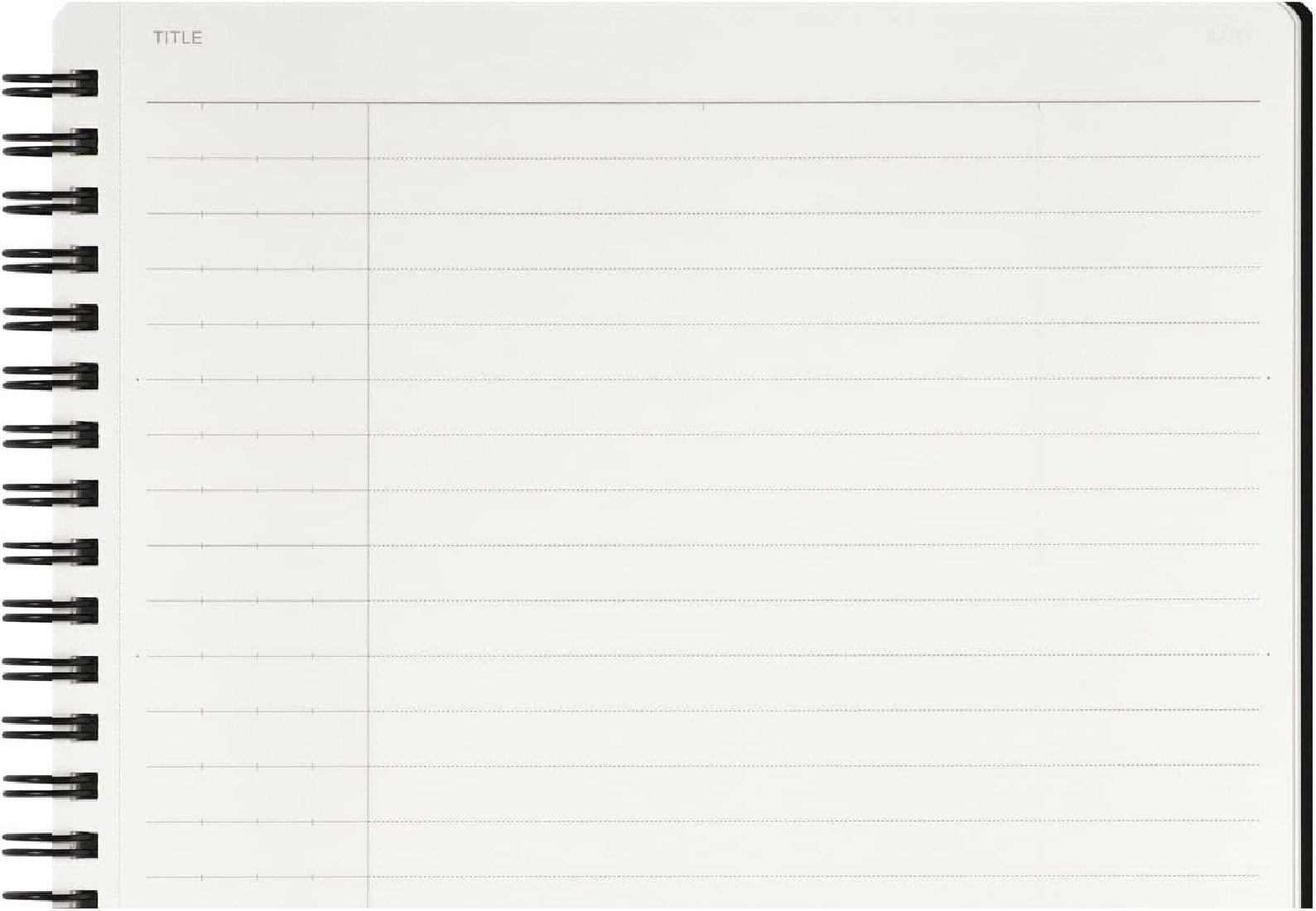 Mnemosyne spiral notebook 174A B5 80sheets lined 80gr