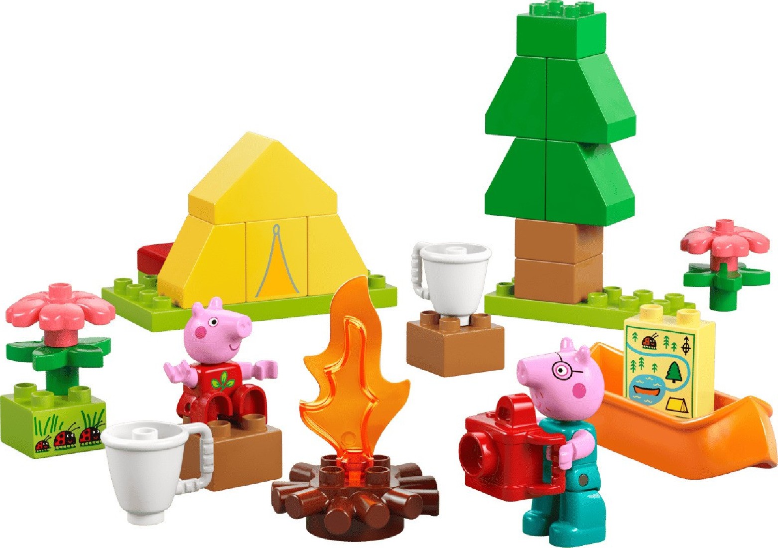 Peppa Pig Camping Trip 10452 Lego Duplo