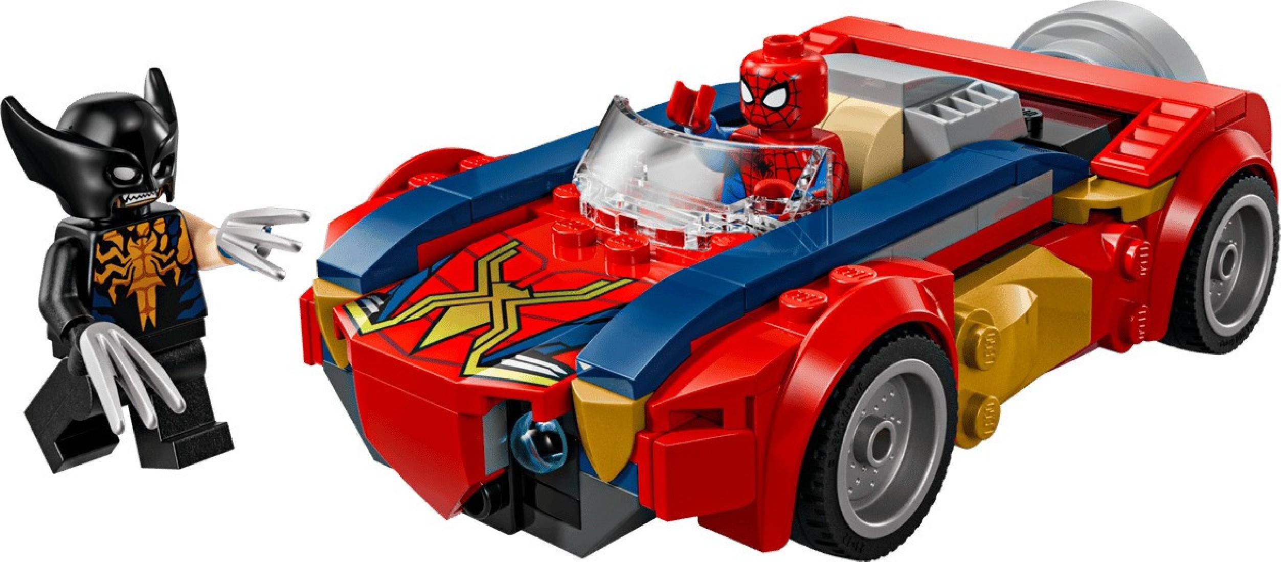 Spider-Man Car vs. Venomized Wolverine 76336 Lego Marvel