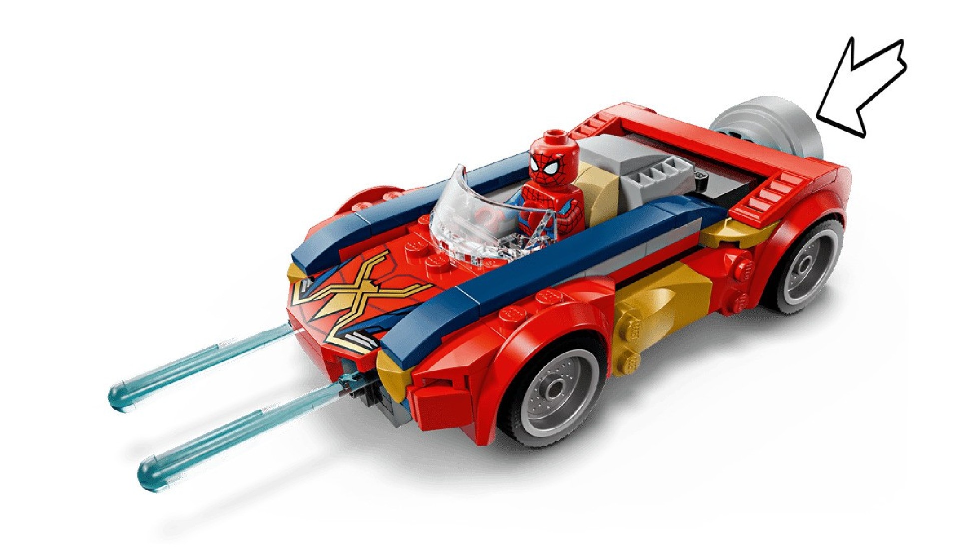 Spider-Man Car vs. Venomized Wolverine 76336 Lego Marvel