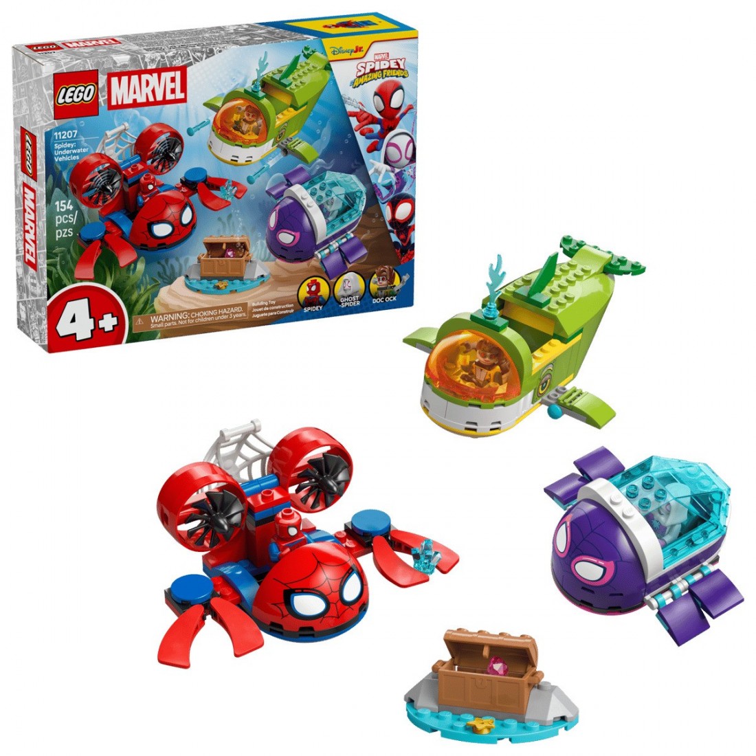 Spidey: Underwater Vehicles 11207 Lego Marvel