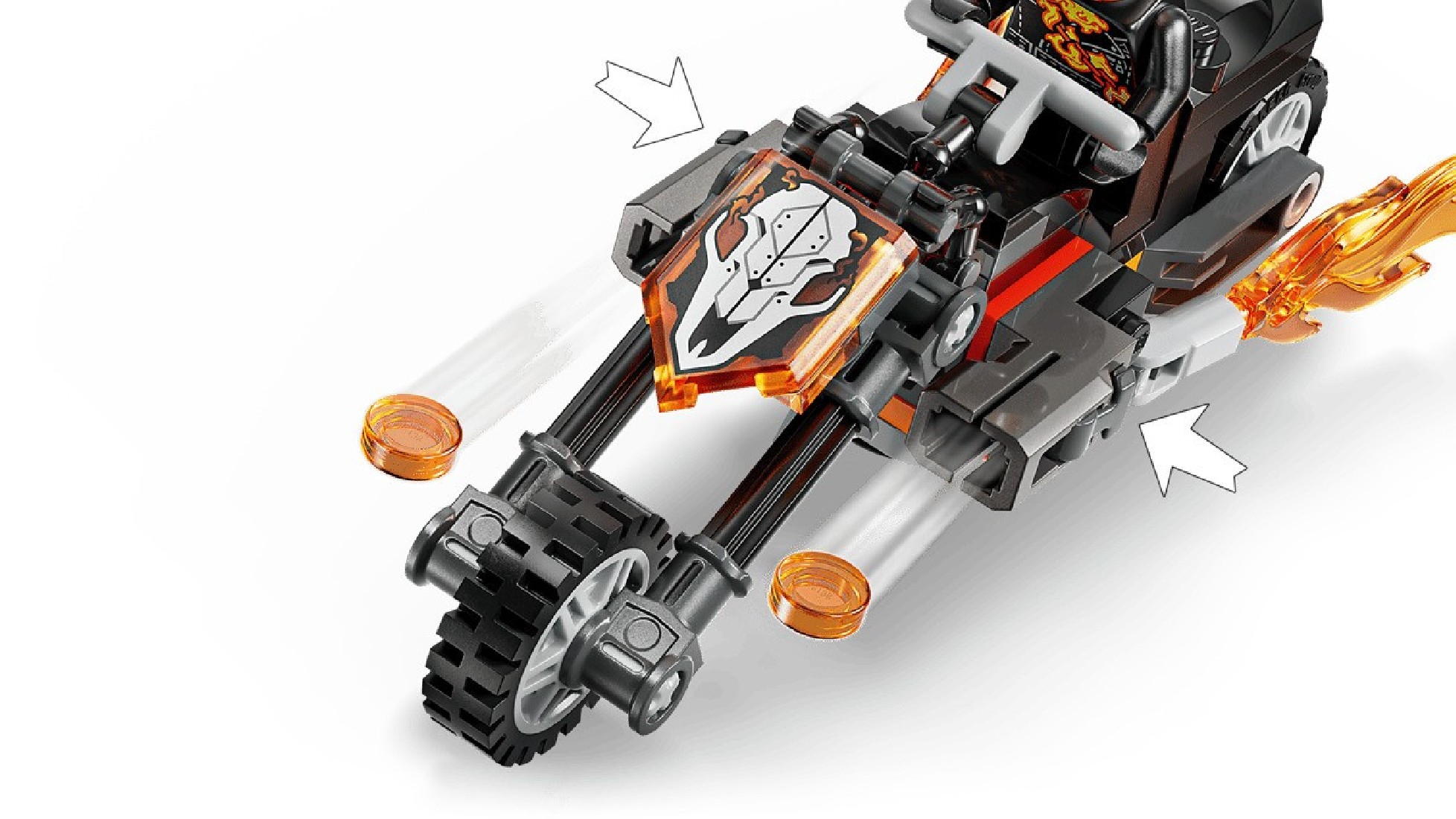 Spider-Man vs. Ghost Rider Motorcycle 76335 Lego Marvel