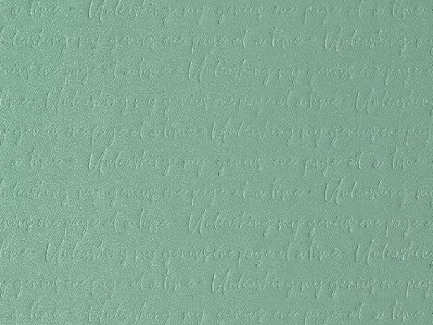 Moleskine notebook 13x21 large, Sage, hard cover, ruled, 240pages