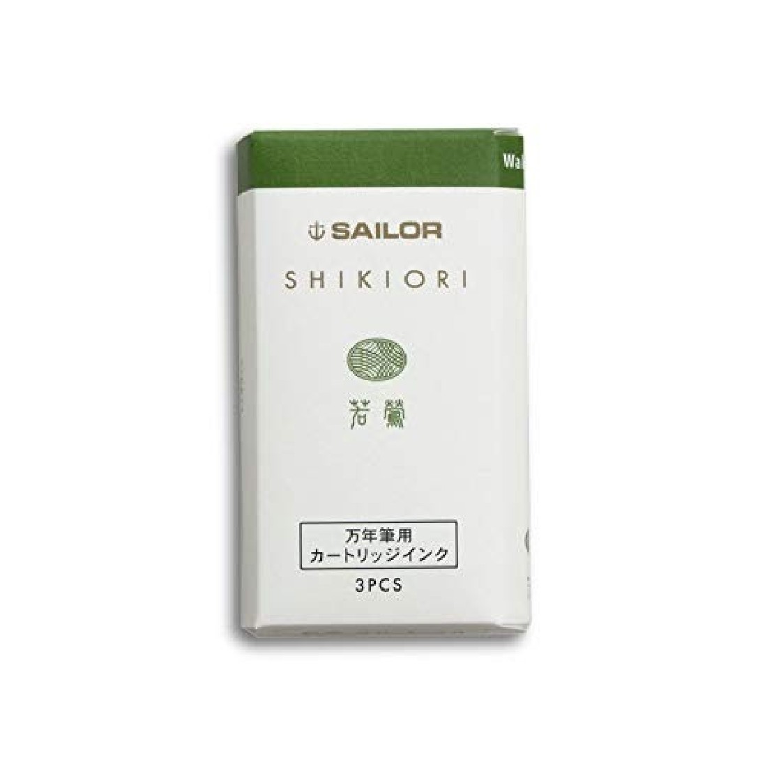Sailor cartridges Shikiori 3pcs Wakauguisu  13-0350-211