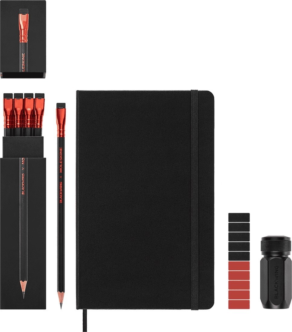 Palomino Blackwing x Moleskine Creative Set