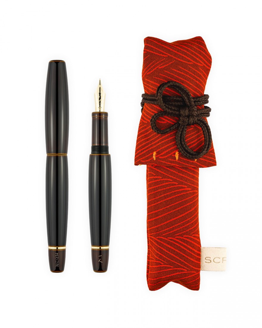 Scribo La Dotta Urushi Yamanaka Onsen Fountain Pen   LE