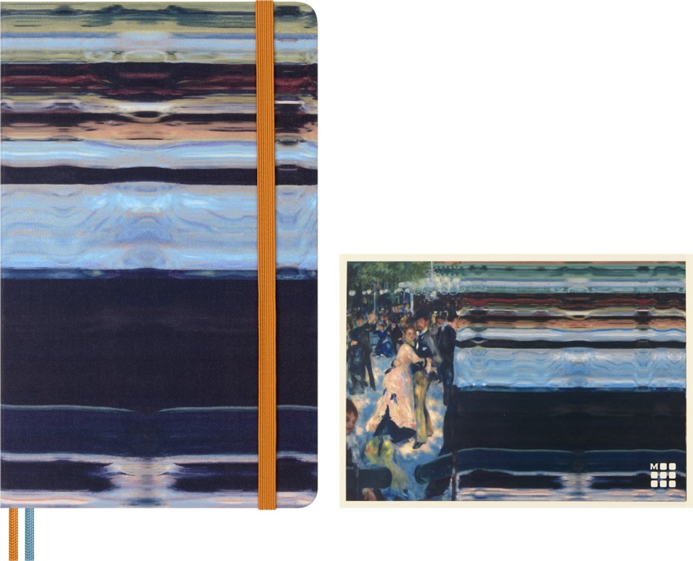 Moleskine Impressions of Impressionism Notebook Large, ruled, fabric hard cover