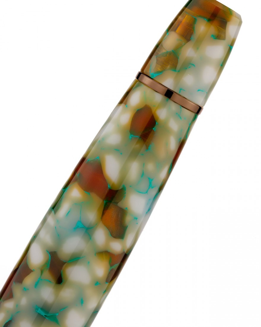 Scribo La Dotta Travertino, Limited production of 119 pieces per colour, Fountain pen