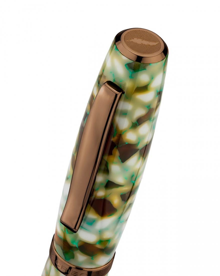 Scribo La Dotta Travertino, Limited production of 119 pieces per colour, Fountain pen