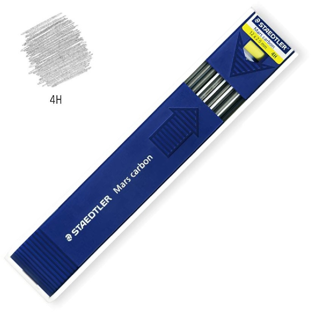 Ανταλλακτικές Μύτες Μολυβιού 2mm Mars Carbon - 4H Staedtler