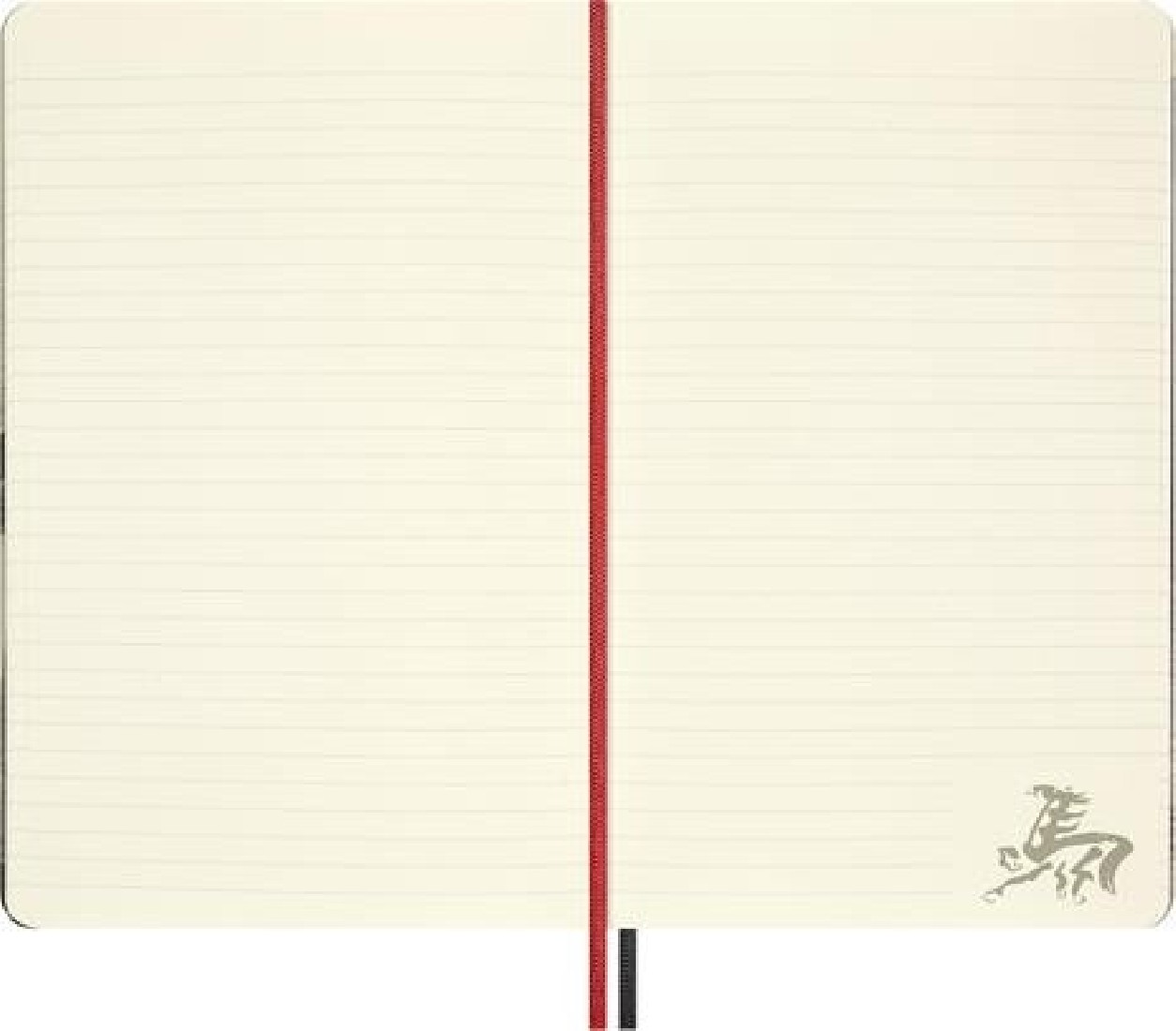 Moleskine Limited Edition Year of the Horse Ruled Notebook, Design A, Large 130mm × 210mm