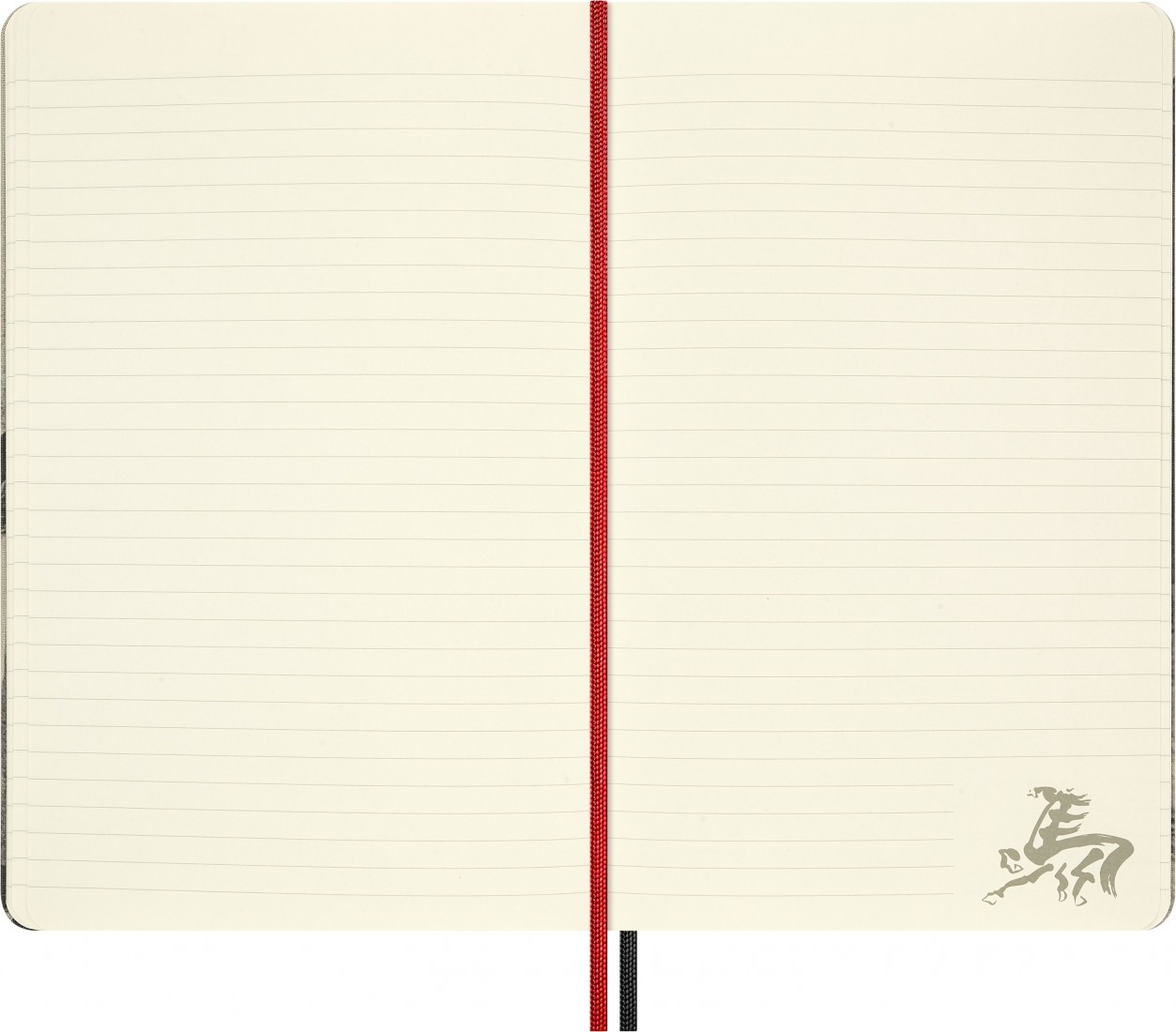 Moleskine Limited Edition Year of the Horse Ruled Notebook, Design A, Large 130mm × 210mm