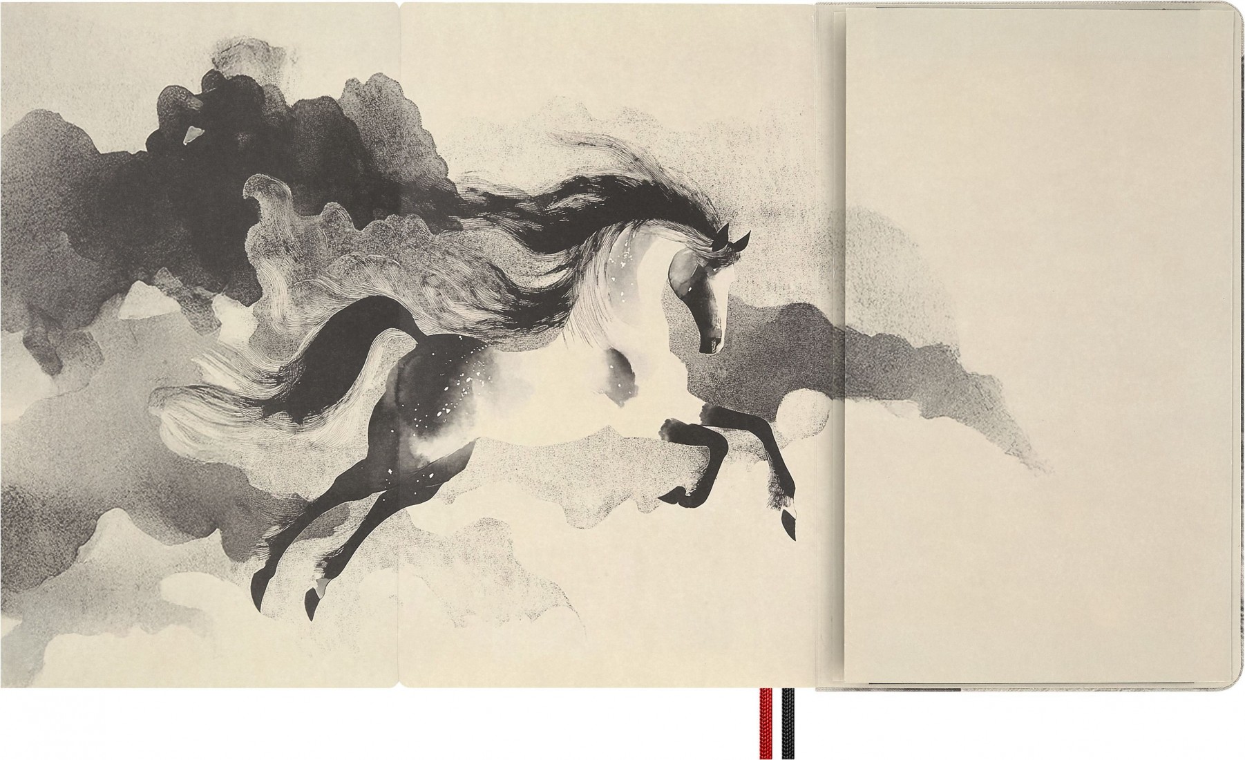 Moleskine Limited Edition Year of the Horse Ruled Notebook, Design A, Large 130mm × 210mm