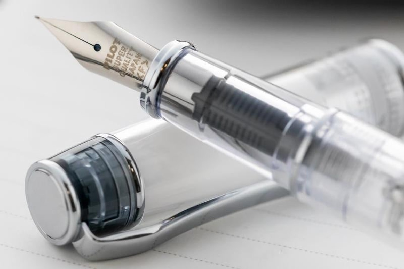 Pilot Prera demonstrator Black with converter fountain pen