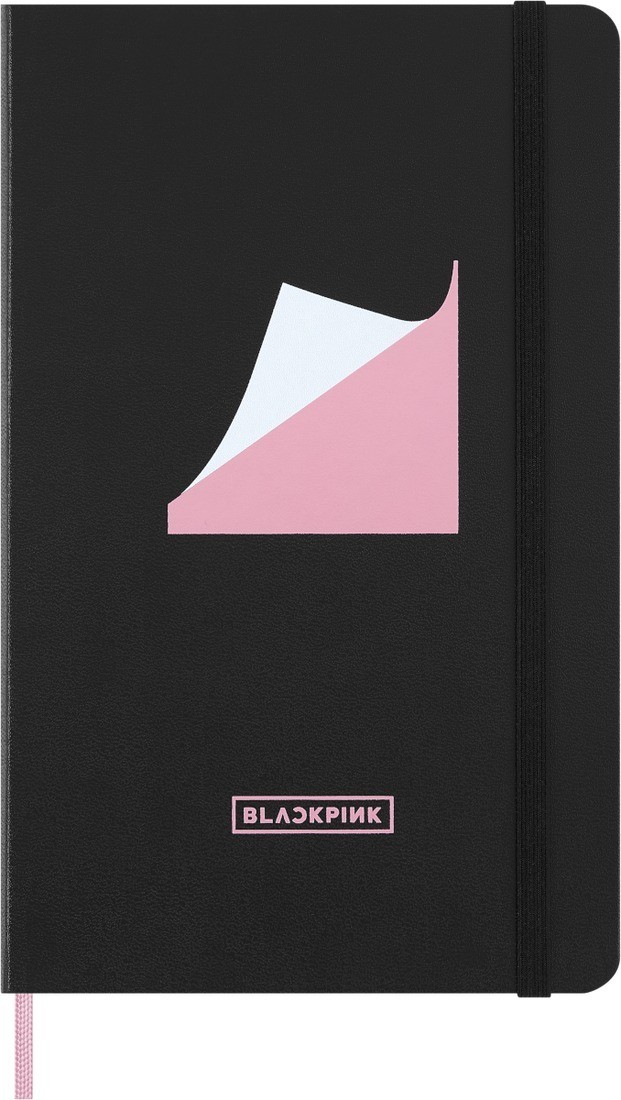 Moleskine Notebook with BLACKPINK Collection, Large, ruled, hard cover