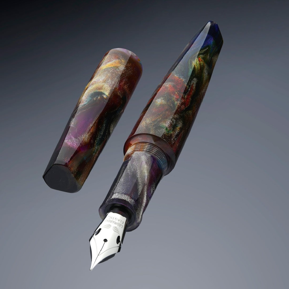 Leonardo Officina Italiana Essenza poliedrica Primary Manipulation 5 by J.Brooks Special Nib Fountain Pen