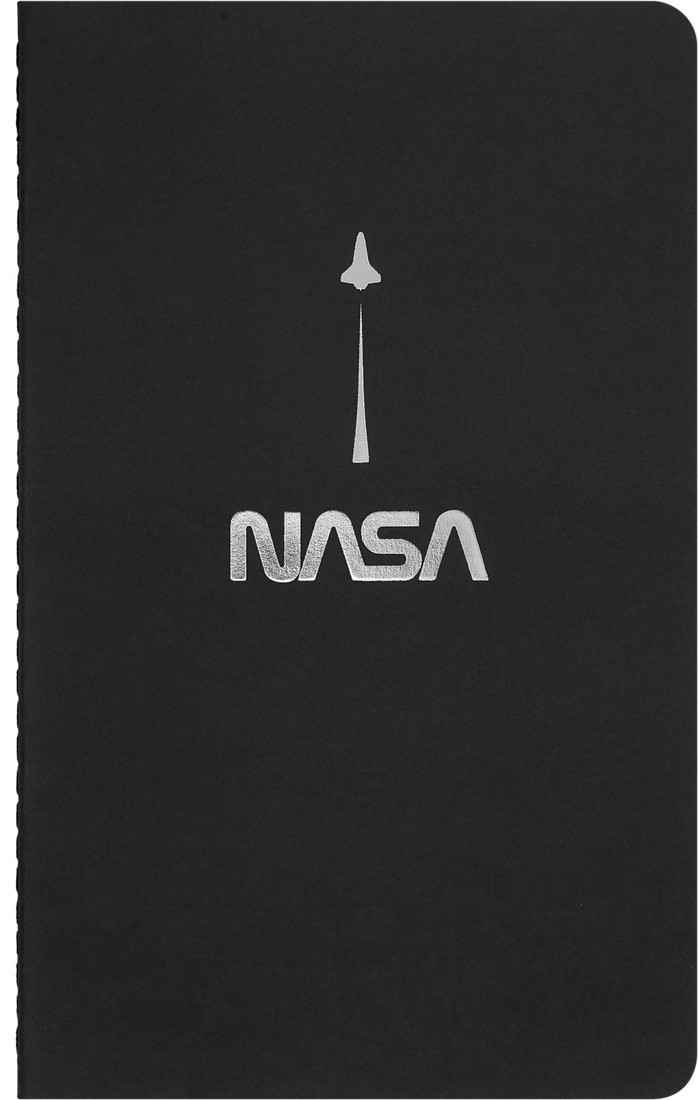 Moleskine NASA inspired Limited Edition Cahier Journals, Set of two large, plain cahier journals