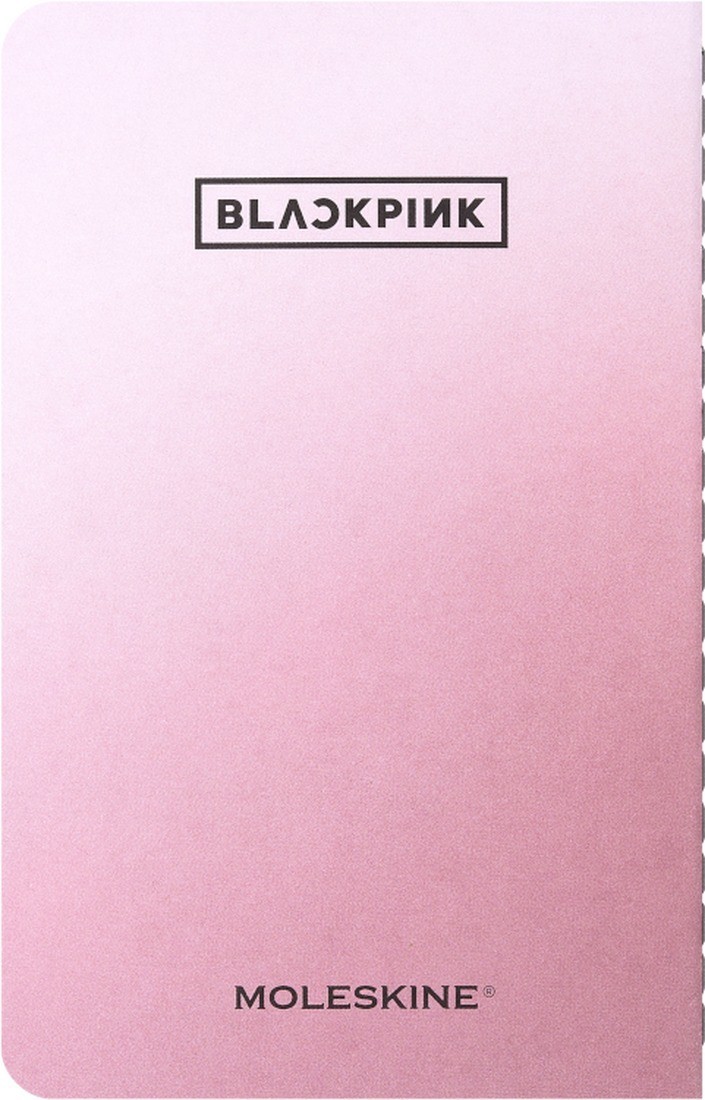 Moleskine Cahier Set Moleskine x BLACKPINK Collection, Set of 4, pocket, plain