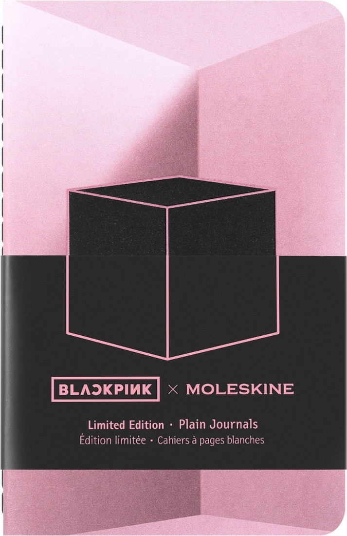 Moleskine Cahier Set Moleskine x BLACKPINK Collection, Set of 4, pocket, plain
