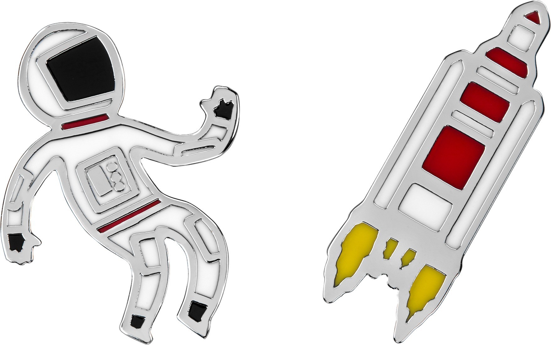 Moleskine NASA-inspired Limited Edition Pins Set of 2