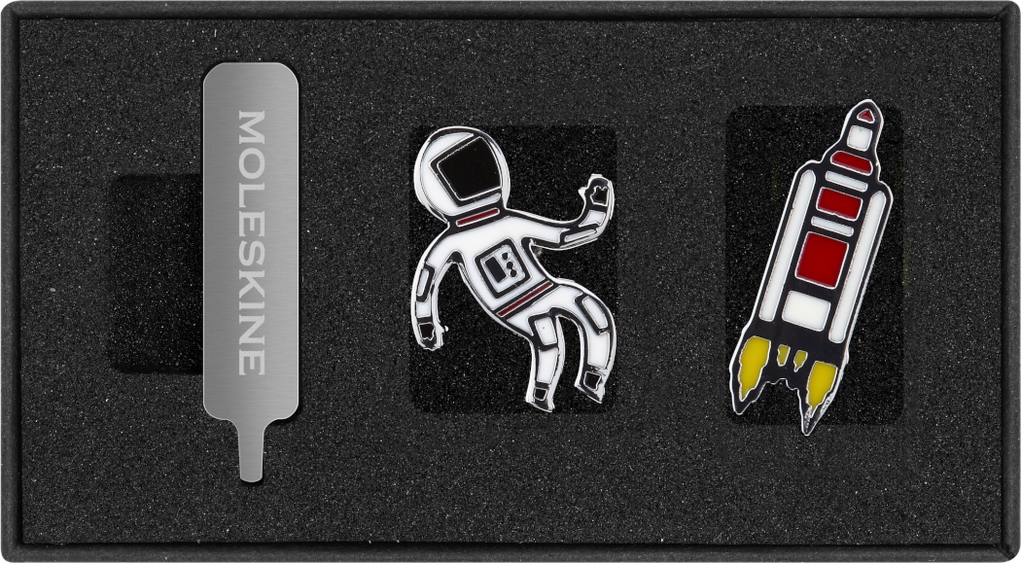 Moleskine NASA-inspired Limited Edition Pins Set of 2