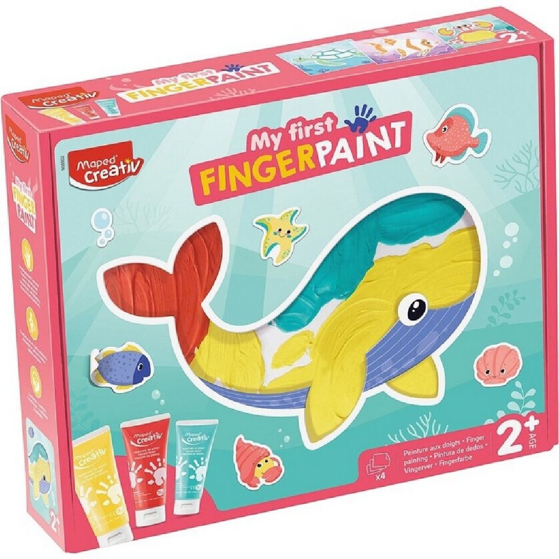 Creative Το πρώτο μου δημιουργικό σετ  Δακτυλομπογιές 906902 Maped