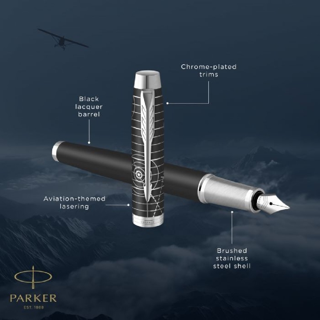 Parker IM Legacy of Flight fountain pen
