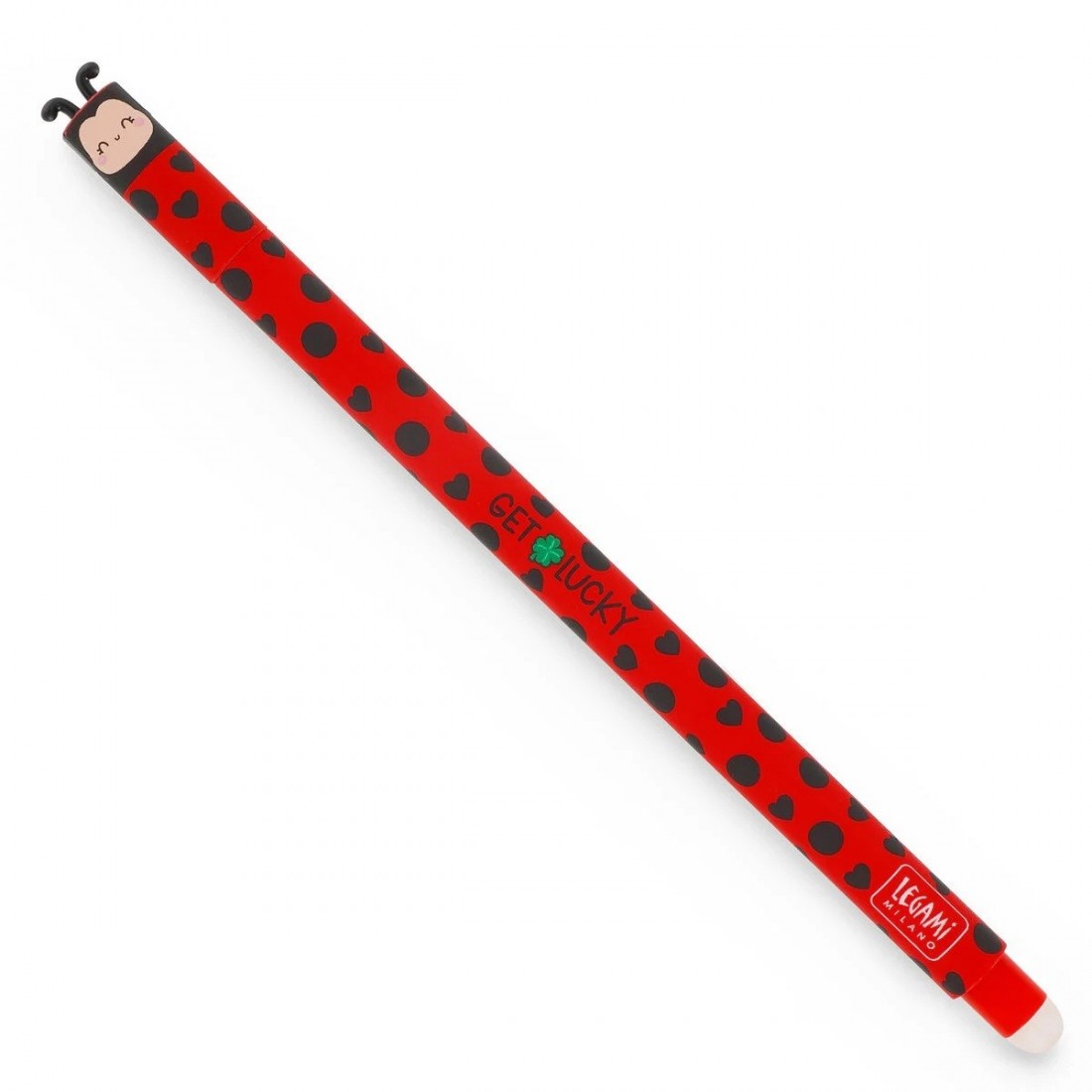 Erasable Gel Pen Get Lucky Ladybug - Legami