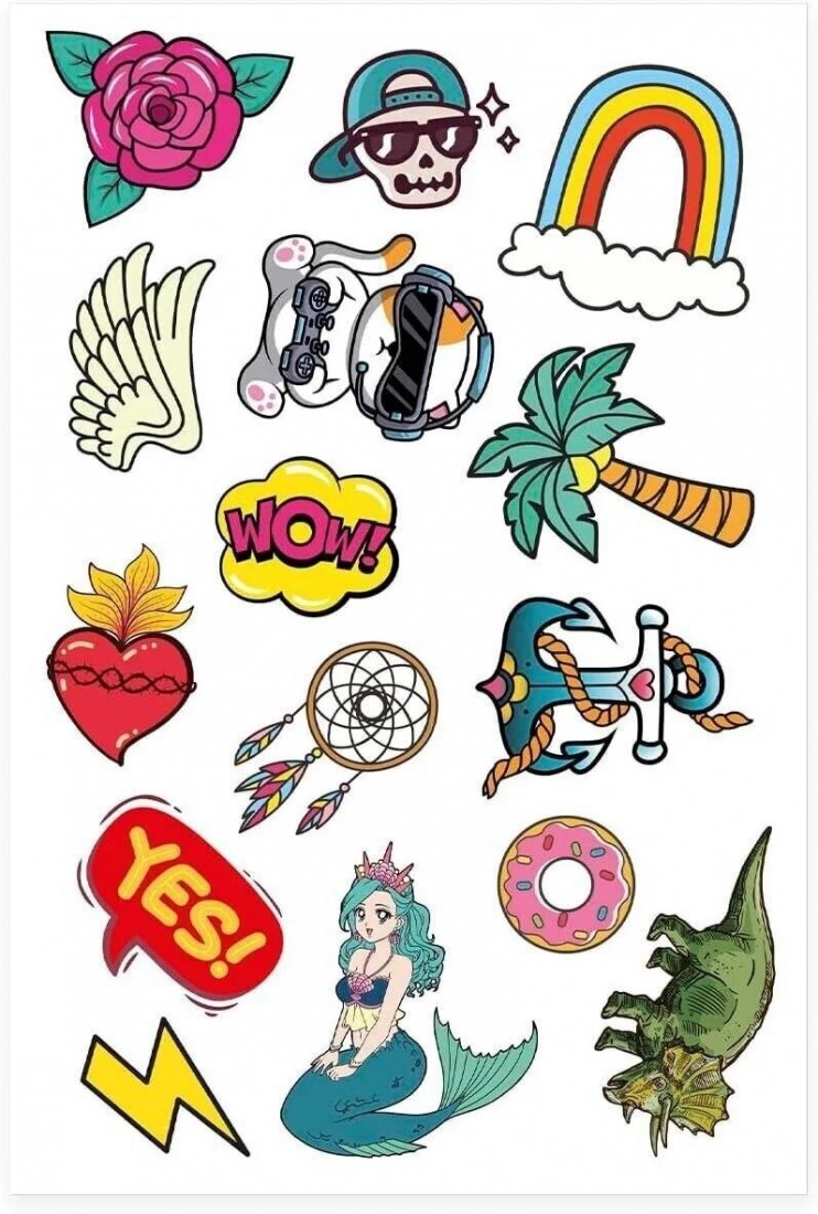 Σετ Παιδικά Τατουάζ  24 τεμάχια 17924TT01 Jovi