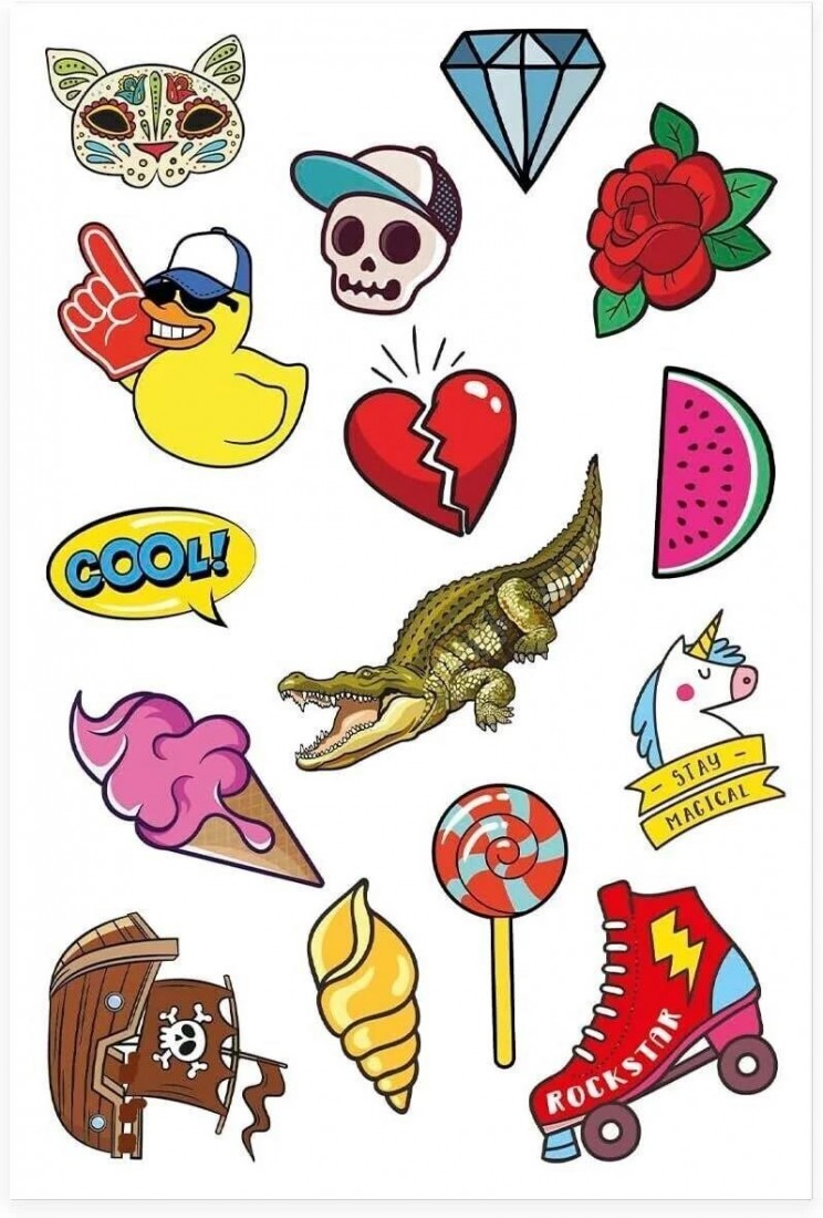 Σετ Παιδικά Τατουάζ  24 τεμάχια 17924TT01 Jovi