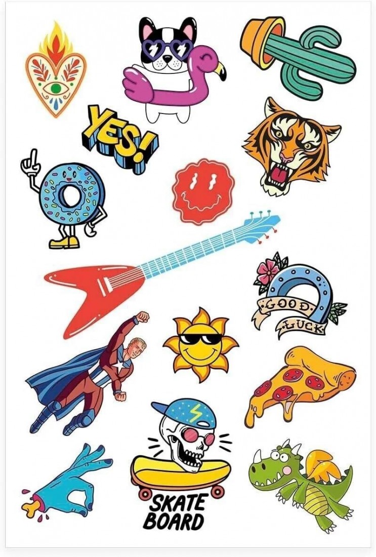 Σετ Παιδικά Τατουάζ  24 τεμάχια 17924TT01 Jovi