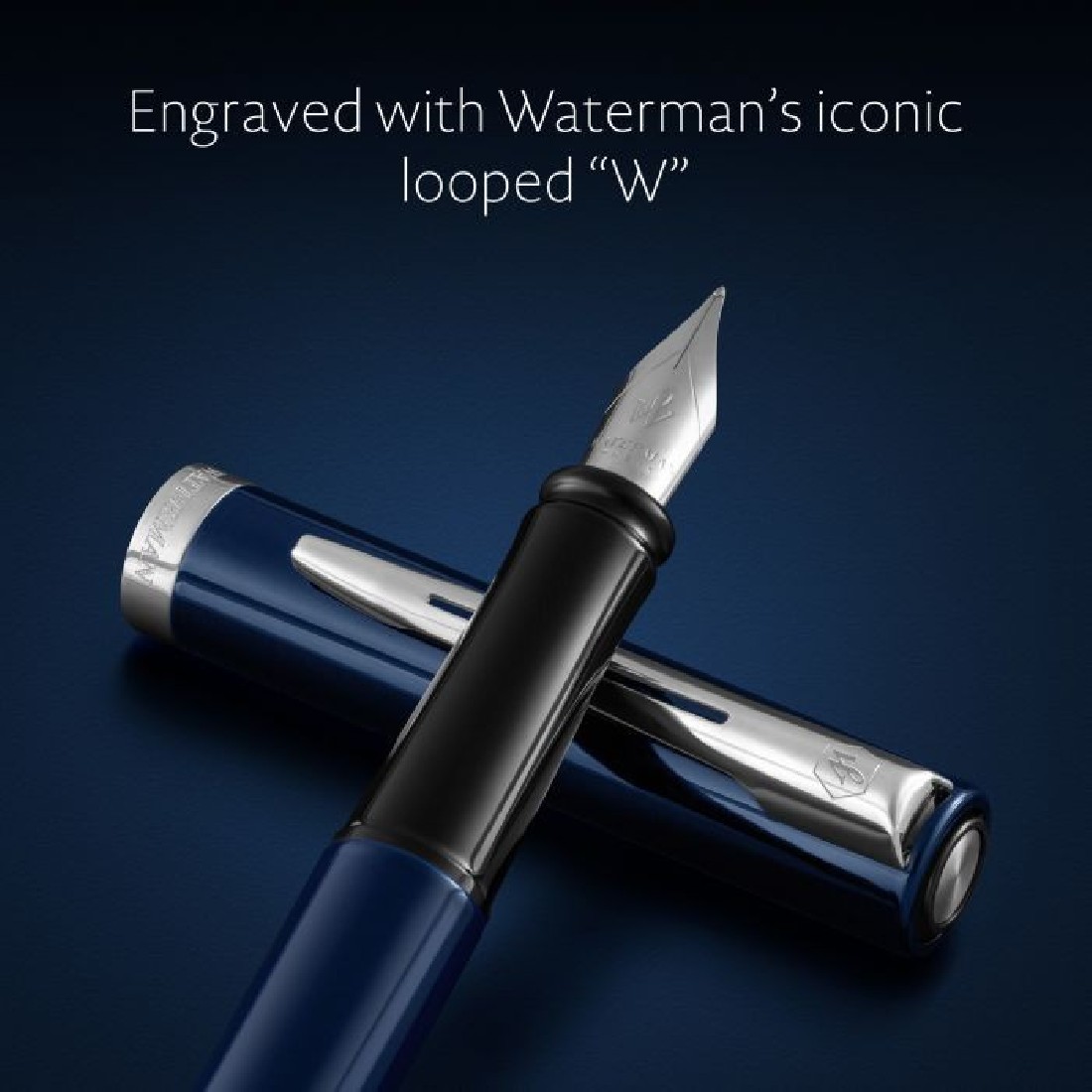Waterman Impression blue ct fountain pen