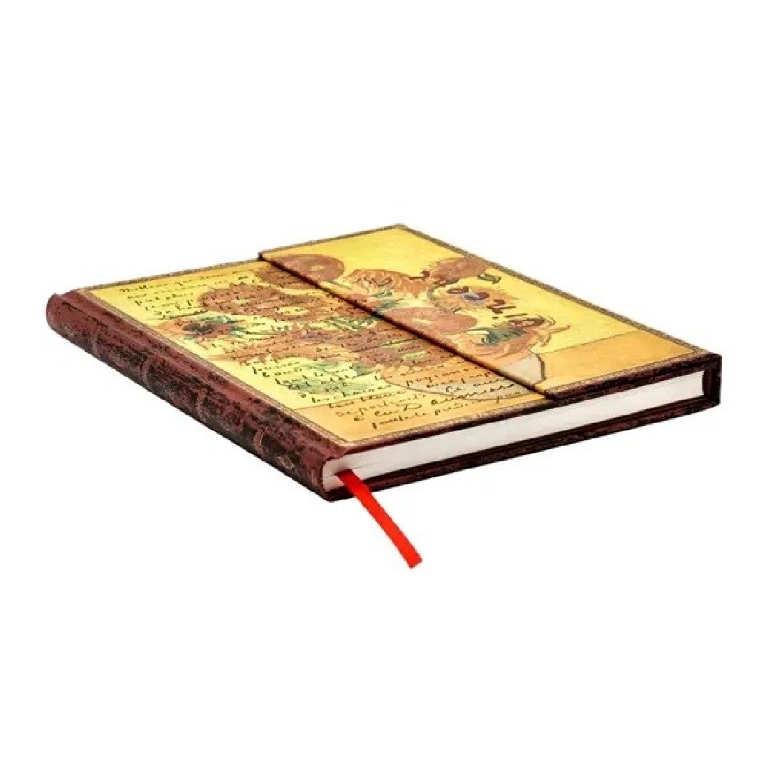 Paperblanks Notebook Van Gogh Sunflowers Ultra Wrap Lined