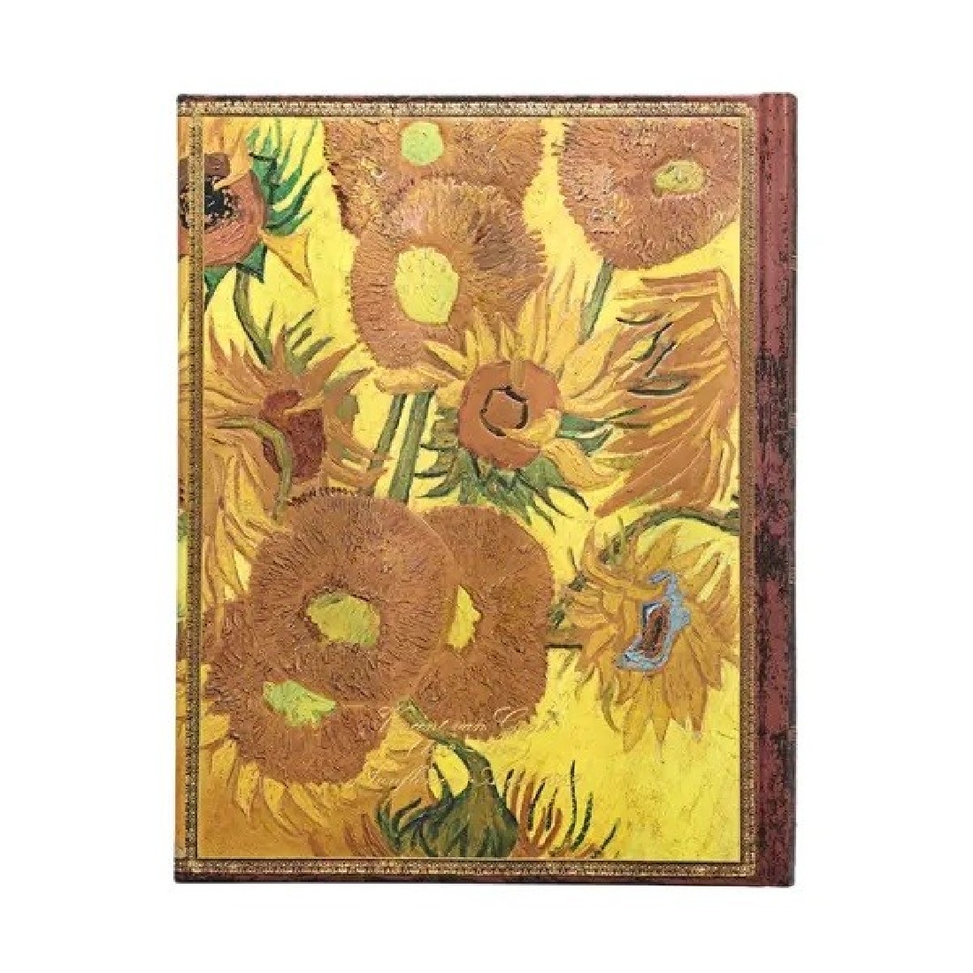 Paperblanks Notebook Van Gogh Sunflowers Ultra Wrap Lined