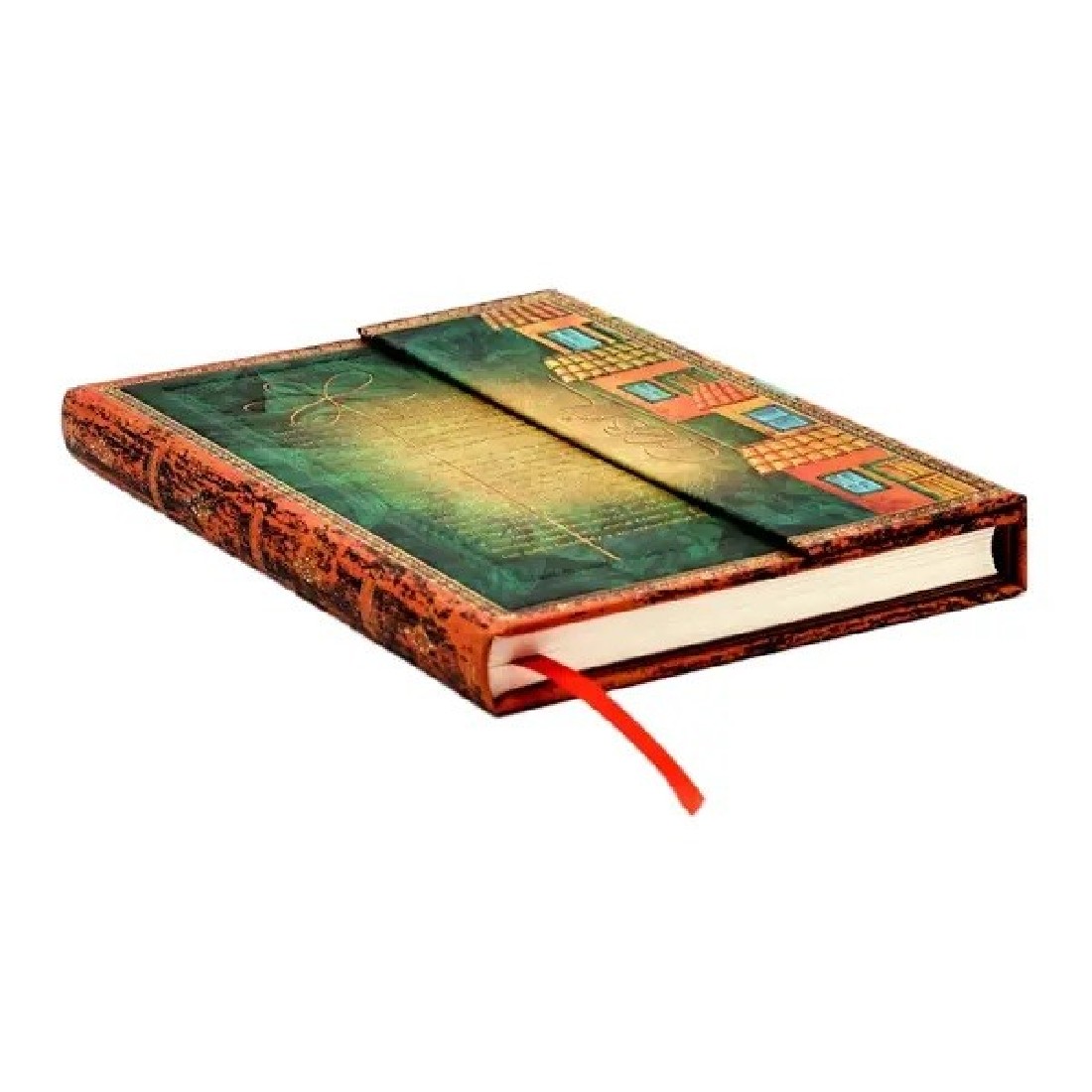 Paperblanks Notebook Marguez Midi Wrap Ulined