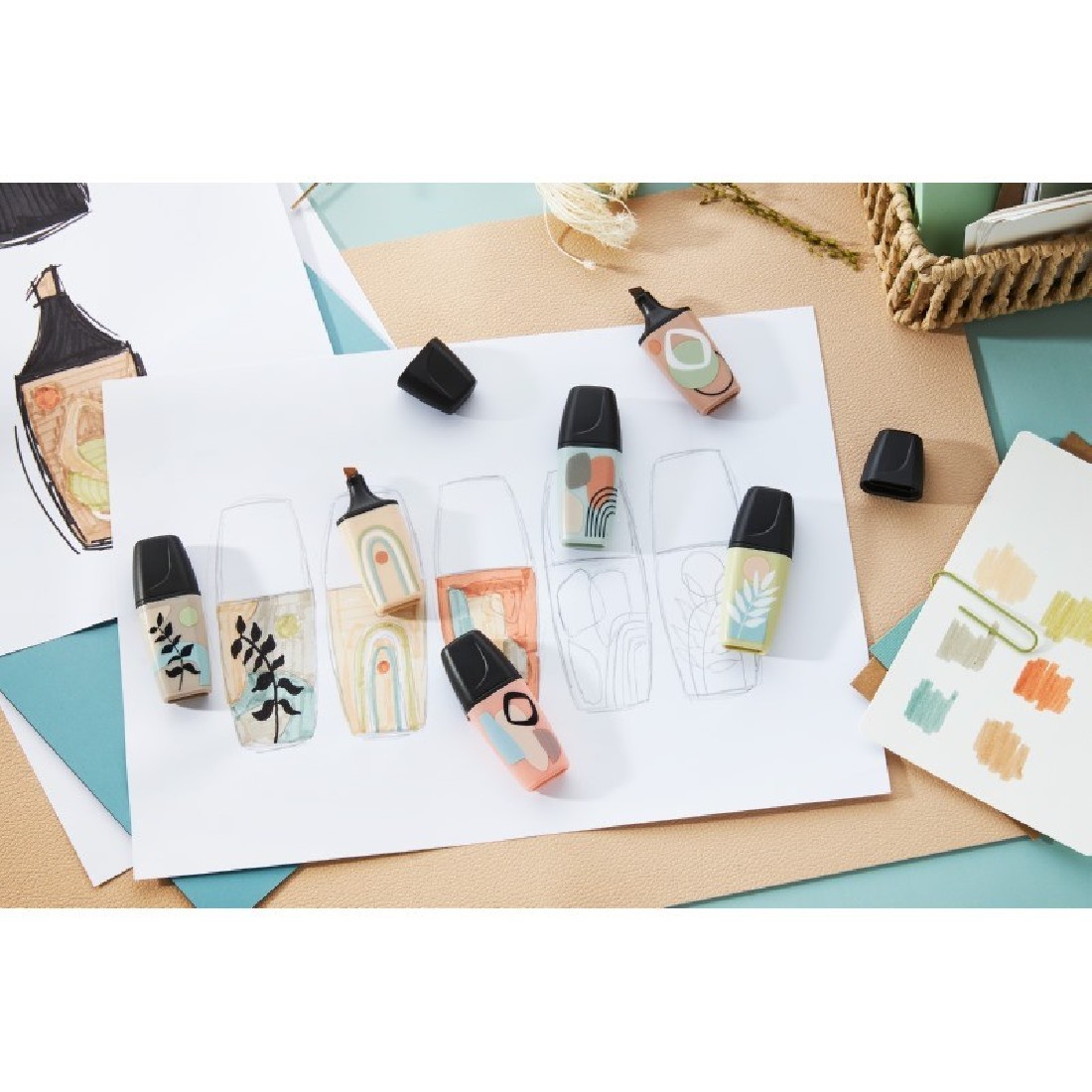 Μαρκαδόρος Υπογράμμισης Nature Mud Green 07/137-11  Stabilo Boss Mini