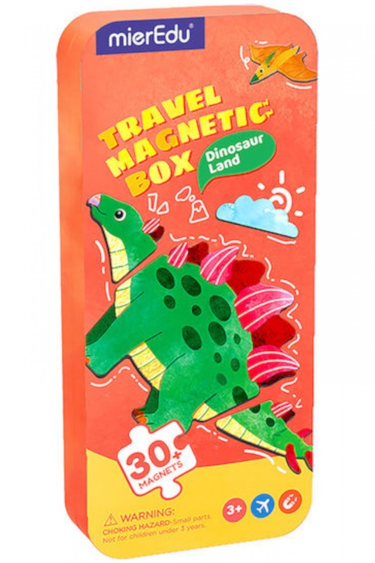 Μαγνητικό puzzle Dinosaur Land 00783 Mier Edu